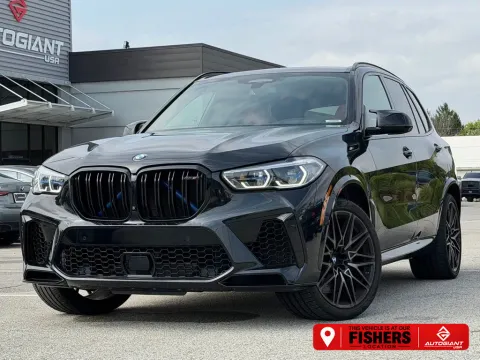 Black 2020 BMW X5 M Competition for sale in Fishers, IN