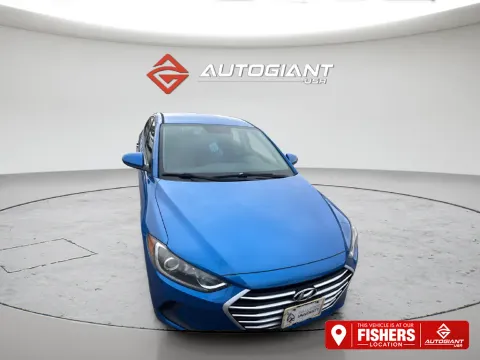 Blue 2017 Hyundai Elantra SE for sale in Fishers, IN