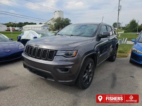 Gray 2021 Jeep Grand Cherokee Limited for sale in Fishers, IN