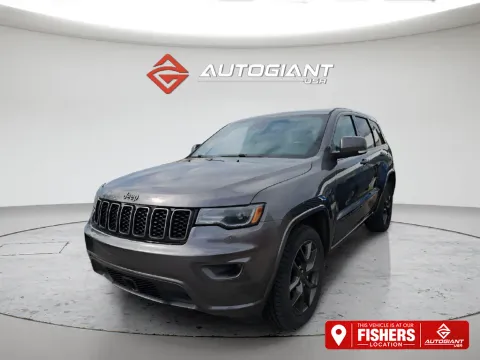 Gray 2021 Jeep Grand Cherokee Limited for sale in Fishers, IN