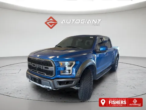 Blue 2018 Ford F-150 Raptor for sale in Fishers, IN