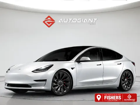 White 2023 Tesla Model 3 for sale in Fishers, IN