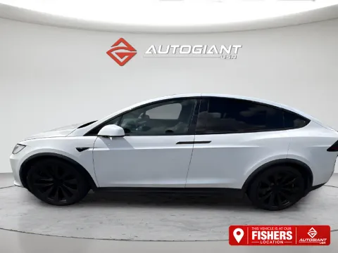 White 2022 Tesla Model X Plaid for sale in Fishers, IN
