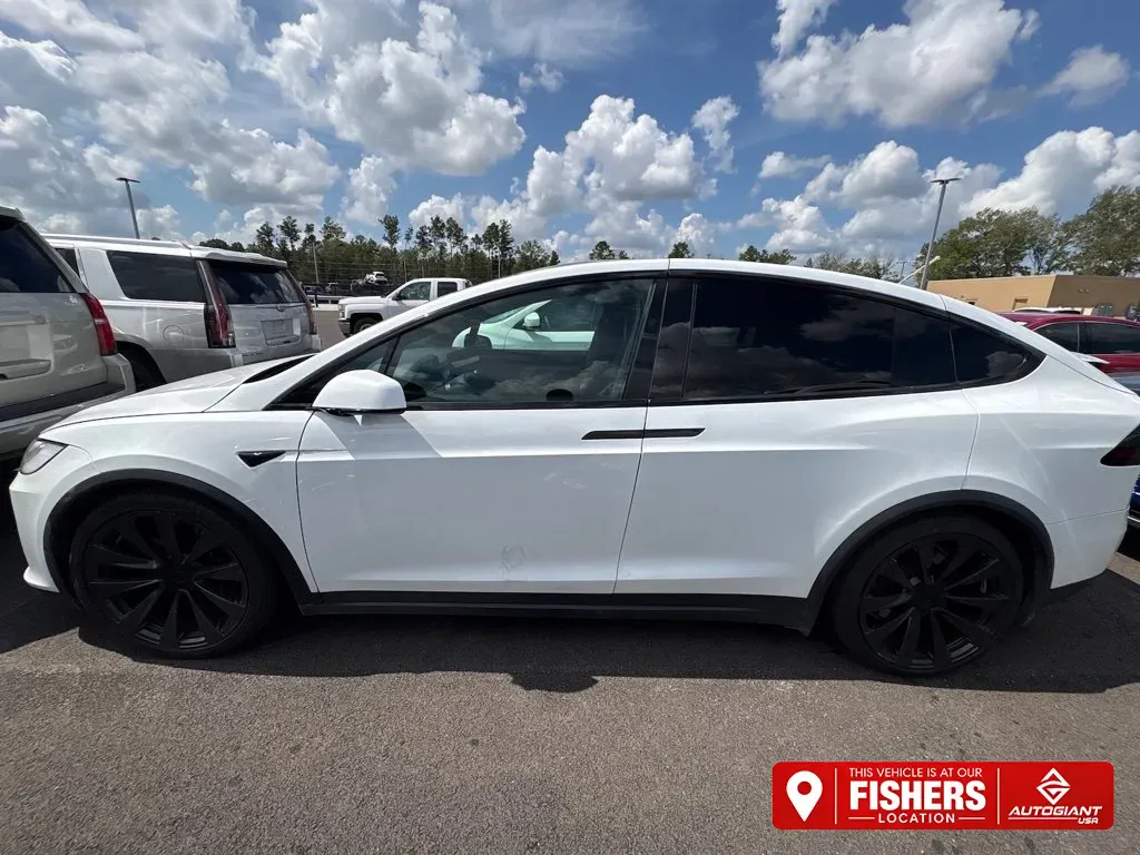 White 2022 Tesla Model X Plaid for sale in Fishers, IN