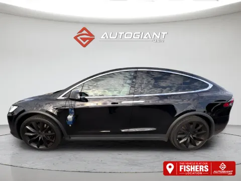 Black 2019 Tesla Model X Long Range for sale in Fishers, IN