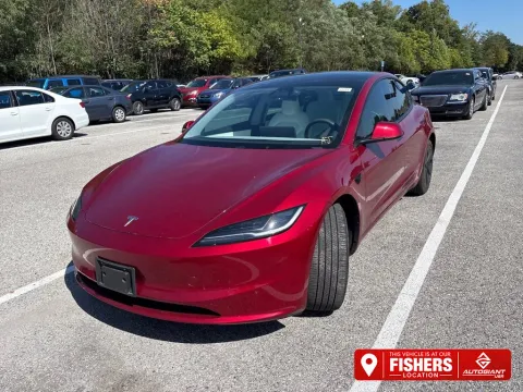 Red 2025 Tesla Model 3 Long Range for sale in Fishers, IN