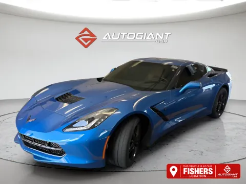 Blue 2016 Chevrolet Corvette Stingray for sale in Fishers, IN