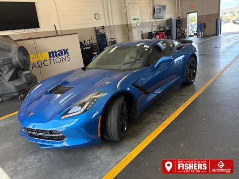 Blue 2016 Chevrolet Corvette Stingray for sale in Fishers, IN