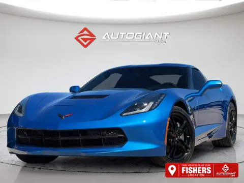 Blue 2016 Chevrolet Corvette Stingray for sale in Fishers, IN
