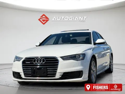 White 2016 Audi A6 2.0T Premium Plus for sale in Fishers, IN