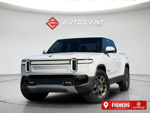 White 2023 Rivian R1T Adventure Quad Motor Large Pack for sale in Fishers, IN