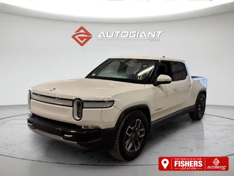 White 2023 Rivian R1T Adventure Quad Motor Large Pack for sale in Fishers, IN