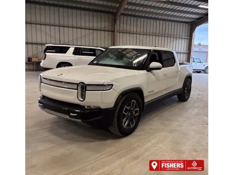 White 2023 Rivian R1T Adventure Quad Motor Large Pack for sale in Fishers, IN