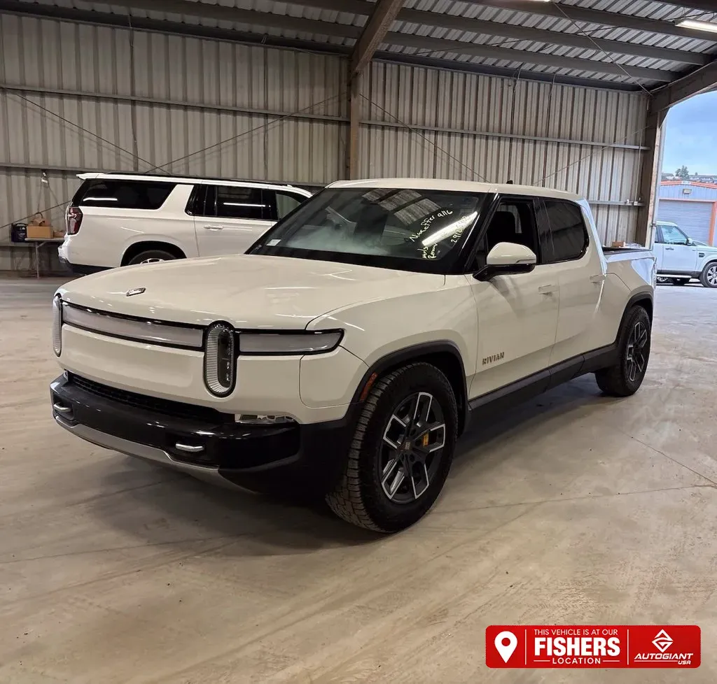 White 2023 Rivian R1T Adventure Quad Motor Large Pack for sale in Fishers, IN