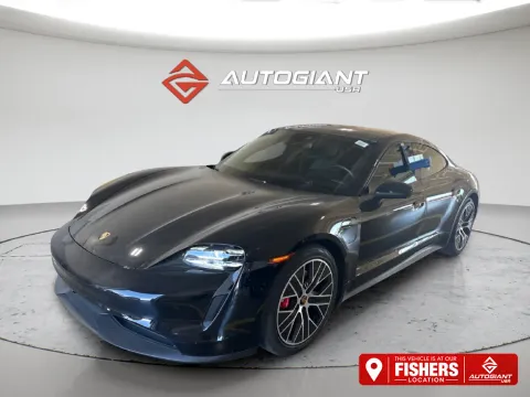 Black 2020 Porsche Taycan 4S for sale in Fishers, IN