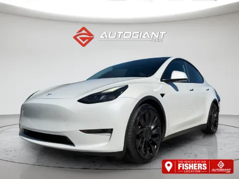 White 2022 Tesla Model Y Performance for sale in Fishers, IN