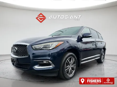 Blue 2017 INFINITI QX60 for sale in Fishers, IN