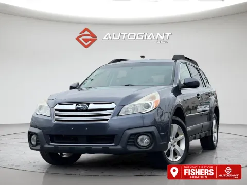Gray 2014 Subaru Outback 2.5i Premium for sale in Fishers, IN