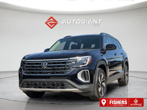 Black 2026 Volkswagen Atlas SE w/Technology for sale in Fishers, IN