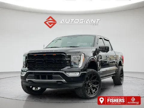 Black 2022 Ford F-150 Limited for sale in Fishers, IN