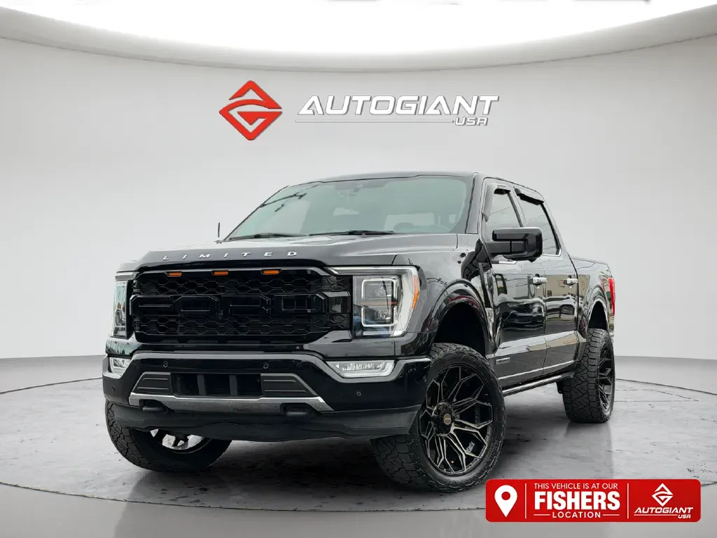 Black 2022 Ford F-150 Limited for sale in Fishers, IN