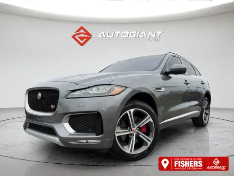 Gray 2017 Jaguar F-PACE S for sale in Fishers, IN