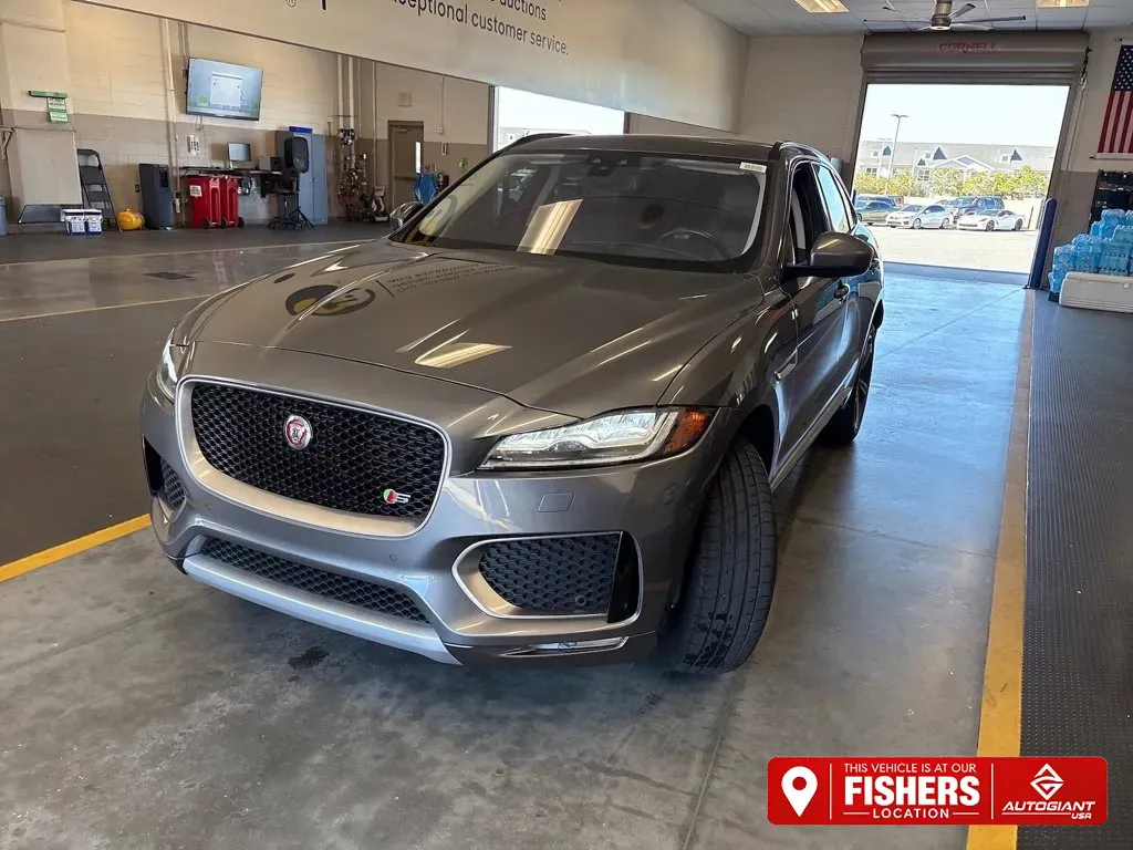 Gray 2017 Jaguar F-PACE S for sale in Fishers, IN