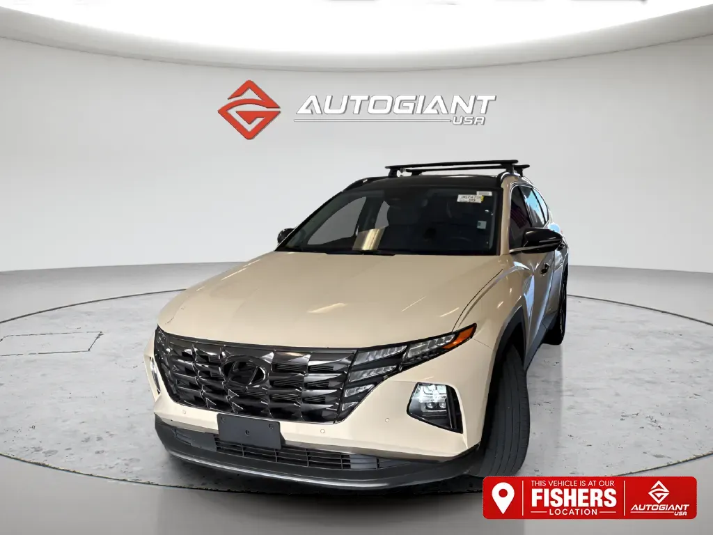 Red 2022 Hyundai Tucson Limited for sale in Fishers, IN