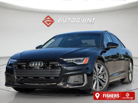 Black 2019 Audi A6 3.0T Premium Plus for sale in Fishers, IN