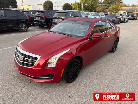 Red 2016 Cadillac ATS 2.0L Turbo for sale in Fishers, IN
