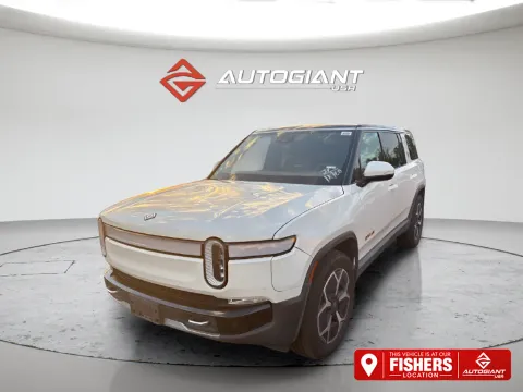 White 2023 Rivian R1S Adventure Quad Motor Large Pack for sale in Fishers, IN