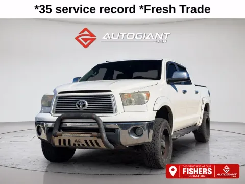 White 2013 Toyota Tundra Platinum for sale in Fishers, IN