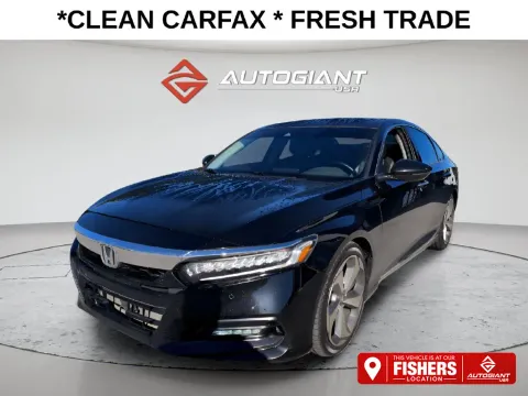 Black 2018 Honda Accord Touring for sale in Fishers, IN