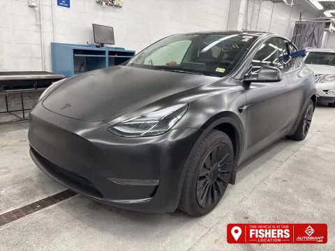 Black 2025 Tesla Model Y Long Range for sale in Fishers, IN