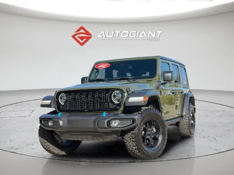 Another view of 2024 Jeep Wrangler Willys 4xe for sale in Fishers, IN at AutoGiant USA Fishers