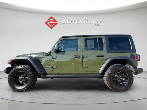 More photos of 2024 Jeep Wrangler Willys 4xe at AutoGiant USA Fishers, IN
