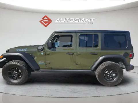 Photos of 2024 Jeep Wrangler Willys 4xe for sale in Fishers, IN at AutoGiant USA Fishers