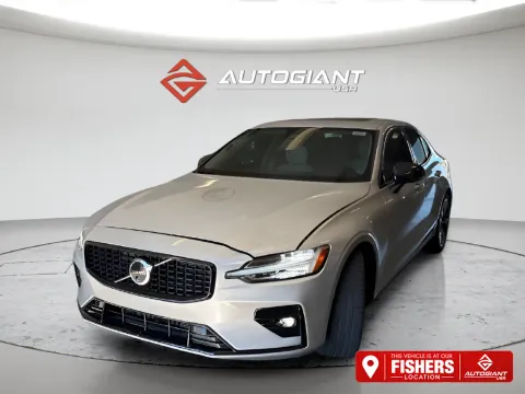 Silver 2024 Volvo S60 B5 Plus Dark Theme for sale in Fishers, IN