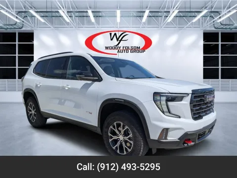 White 2024 GMC Acadia AWD AT4 for sale in Douglas, GA