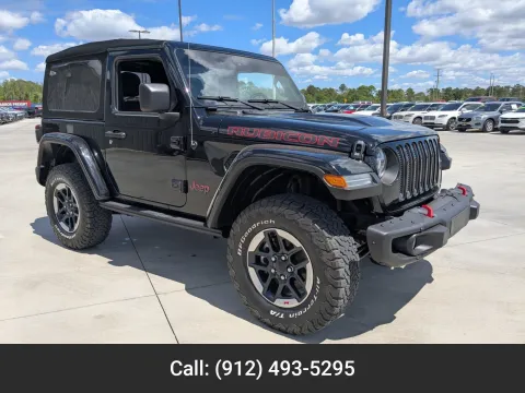 Black 2022 Jeep Wrangler Rubicon for sale in Douglas, GA
