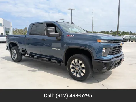 Blue 2024 Chevrolet Silverado 2500HD Custom for sale in Douglas, GA