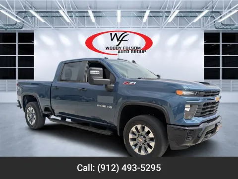 Blue 2024 Chevrolet Silverado 2500HD Custom for sale in Douglas, GA