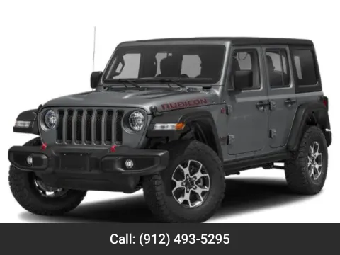 Blue 2018 Jeep Wrangler Unlimited Rubicon for sale in Douglas, GA