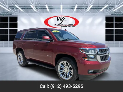 Red 2019 Chevrolet Tahoe LT for sale in Douglas, GA