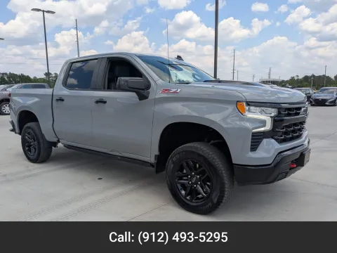 Gray 2024 Chevrolet Silverado 1500 LT Trail Boss for sale in Douglas, GA
