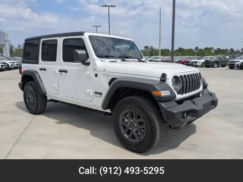 White 2026 Jeep Wrangler Sport S for sale in Douglas, GA