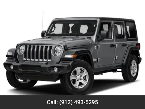 Red 2020 Jeep Wrangler Unlimited Sport S for sale in Douglas, GA
