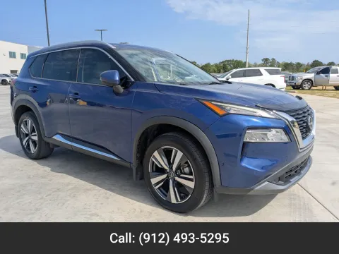 Blue 2023 Nissan Rogue SL for sale in Douglas, GA