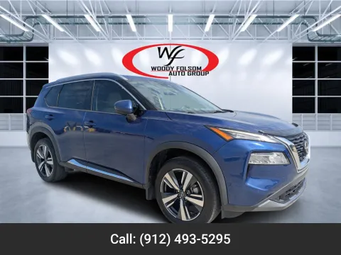 Blue 2023 Nissan Rogue SL for sale in Douglas, GA