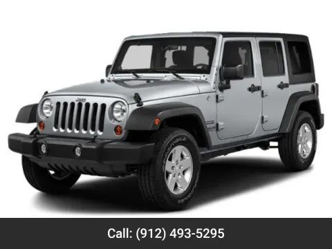 Red 2015 Jeep Wrangler Unlimited Sport for sale in Douglas, GA